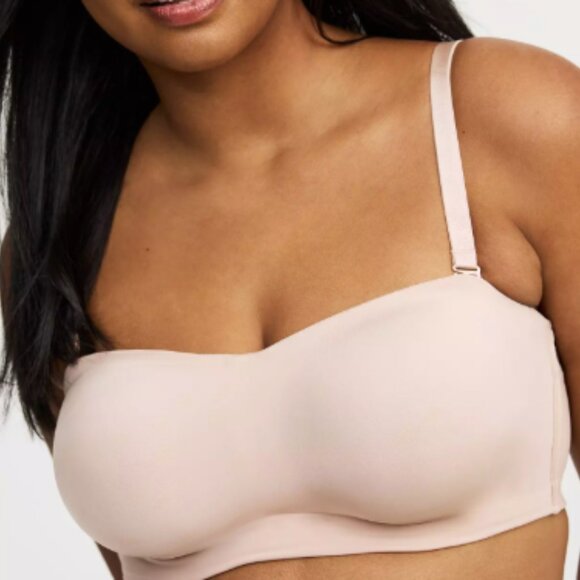 NEW - Torrid Strapless Unlined Smooth Straight Back Bra - Size 44C - Picture 4 of 6